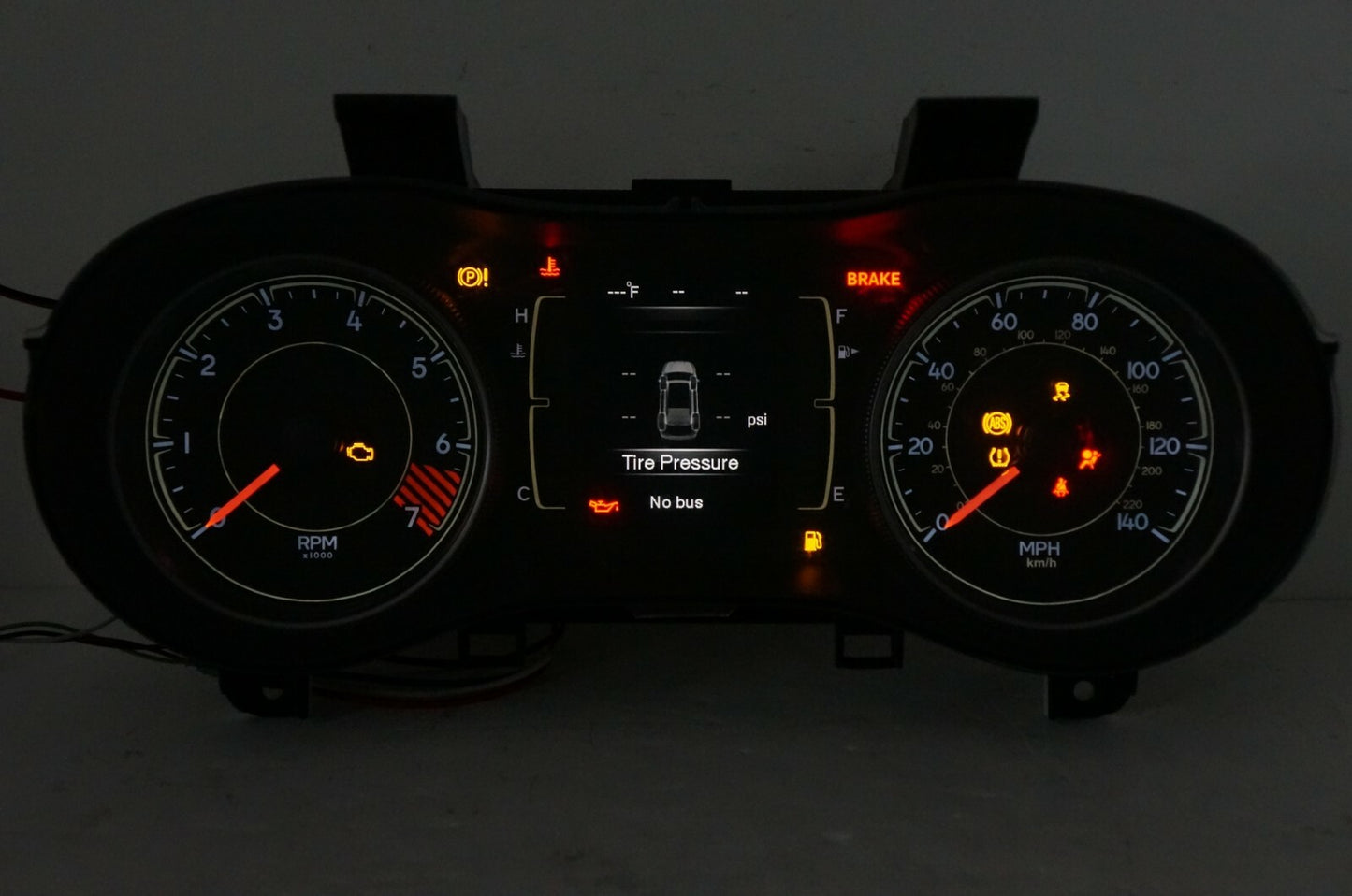 2014 Jeep Cherokee MPH Speedometer Speedo Head Cluster 2.4L 83k OEM P56054651AG - Alshned Auto Parts