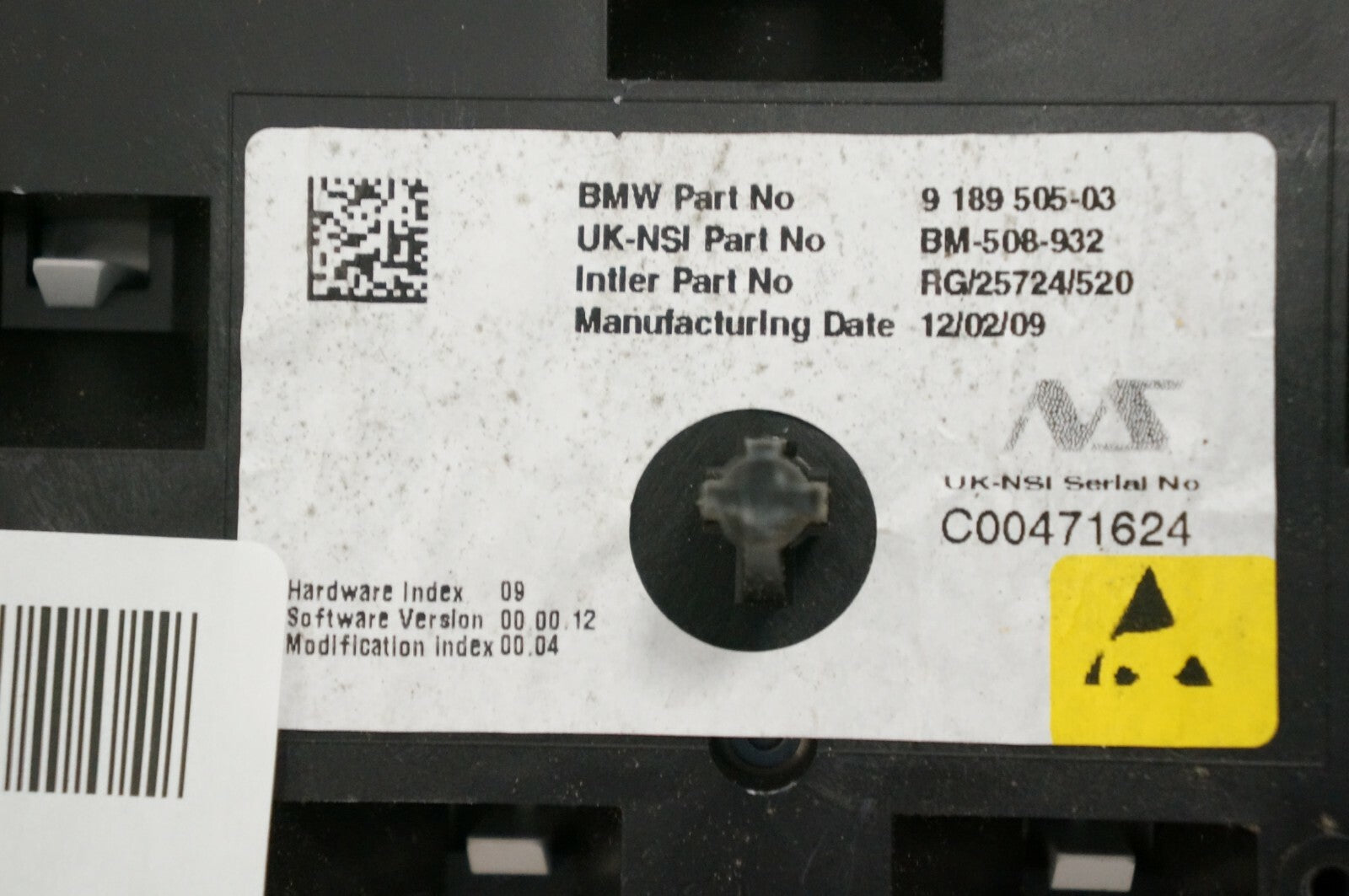 2008-2010 Mini Cooper Speedometer Instrument Cluster 9189505-03 OEM - Alshned Auto Parts