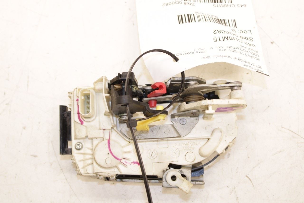 2013-2018 RAM 1500 Big Horn Rear Right Door Lock Latch Actuator 4589650AD OEM - Alshned Auto Parts