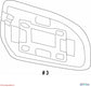 2011-2014 Subaru Legacy Outback Passenger Side Right Door Mirror 91036AJ14A OEM3