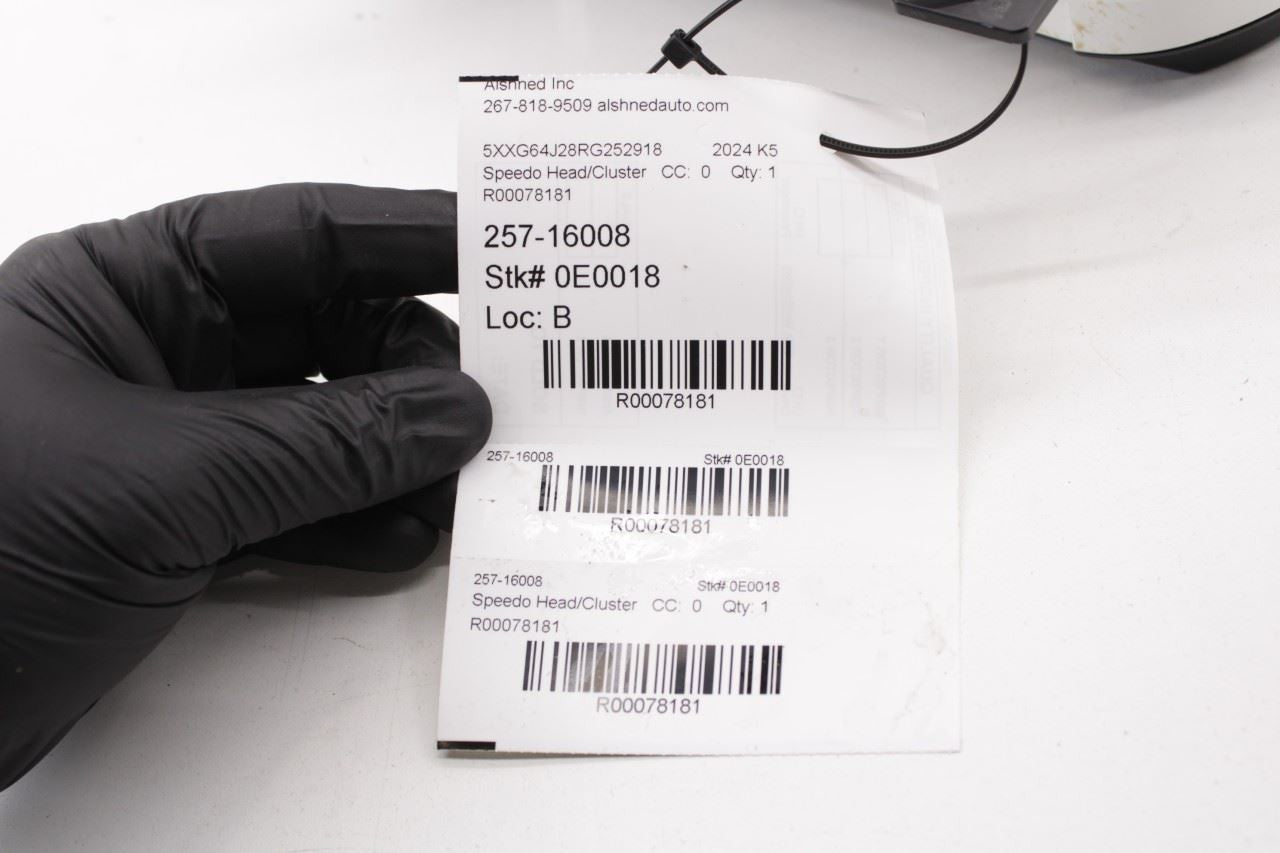 2021-24 Kia K5 GTLine 1.6L AWD Speedometer Gauge Instrument Cluster 34K Mileage - Alshned Auto Parts