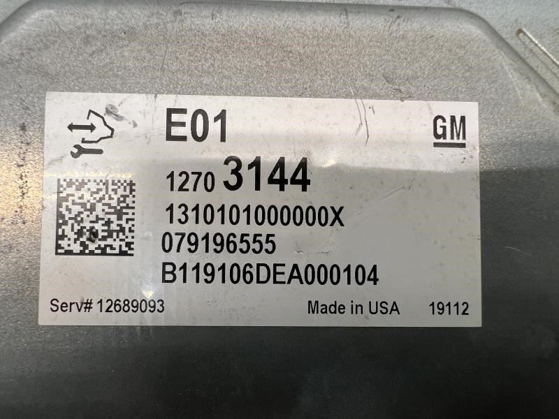 2019-2021 Cadillac XT4 2.0L Engine Control Module ECU ECM 12703144 OEM7