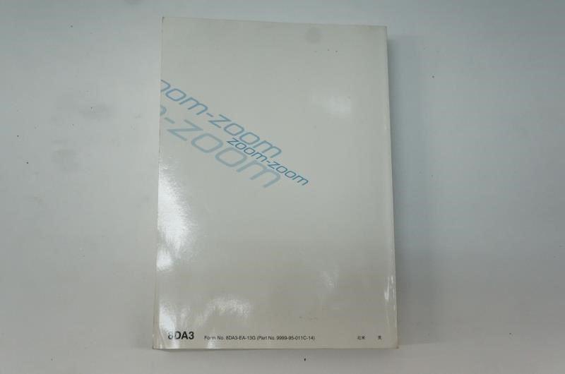2014 MAZDA CX-9 Owner's Manual Book Case WARRANTY INFORMATION - Alshned Auto Parts