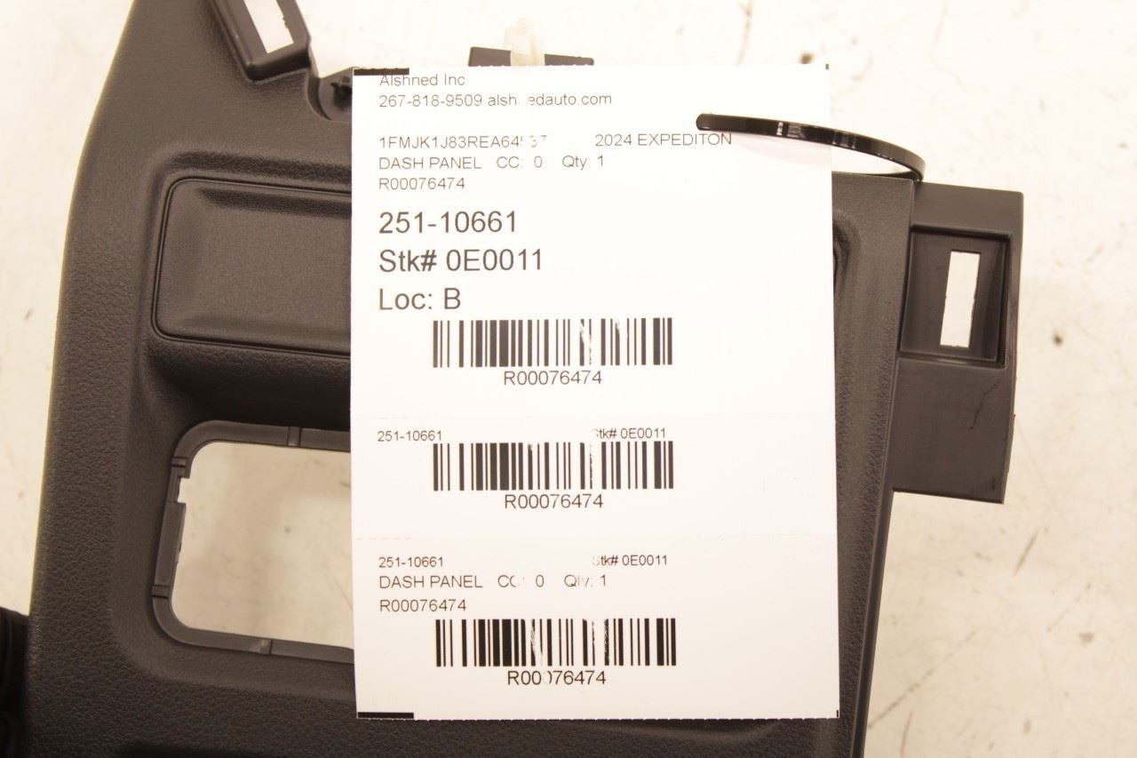 22-24 Ford Expedition MAX XLT Dash Left Headlight Switch Bezel ML3B15043D12CG - Alshned Auto Parts