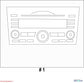 2012-2013 Subaru Legacy CD MP3 WMA Player FM AM Radio PE627U1 OEM 86201AJ62A3