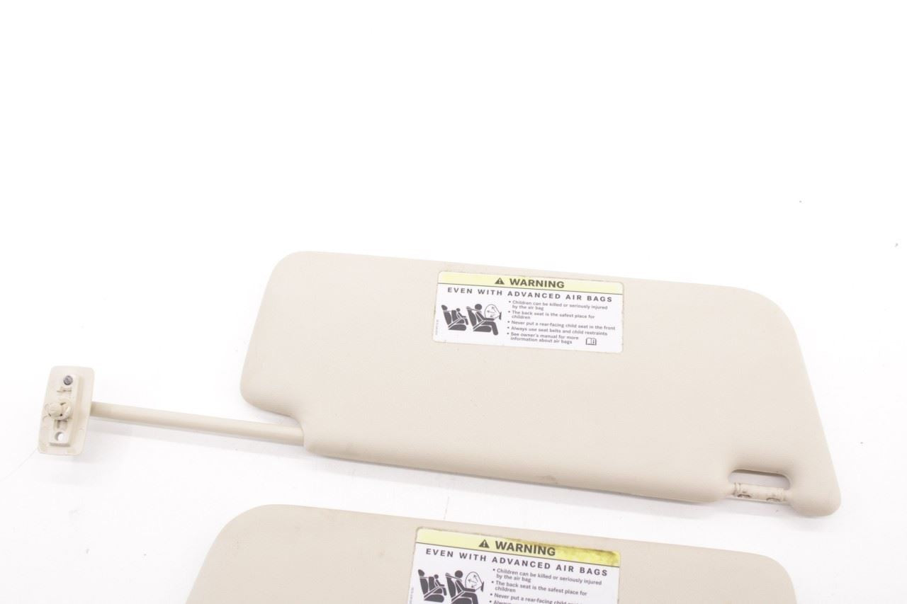 06-09 Mercedes-Benz CLK 350 Front RH LH Side Sun Visor Set w/ Illuminated Mirror - Alshned Auto Parts