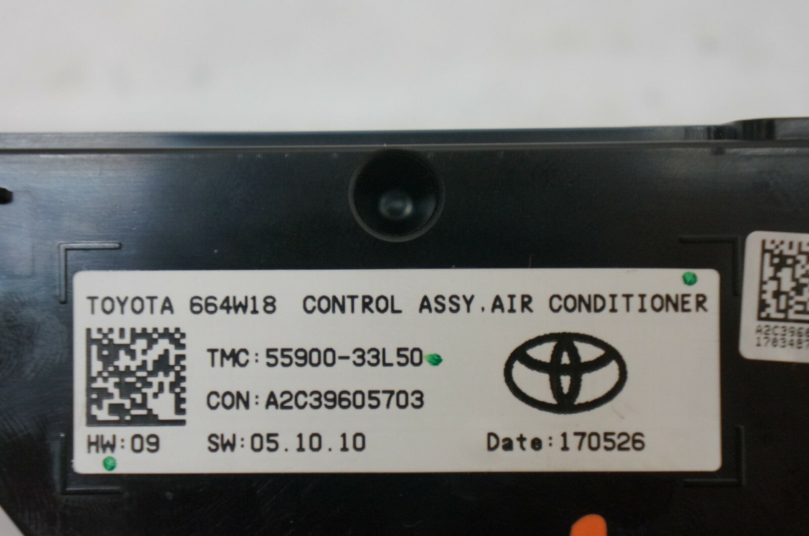 2018-19 Toyota Camry Factory Climate Temperature Control 55900-33L50 OEM *ReaD* - Alshned Auto Parts