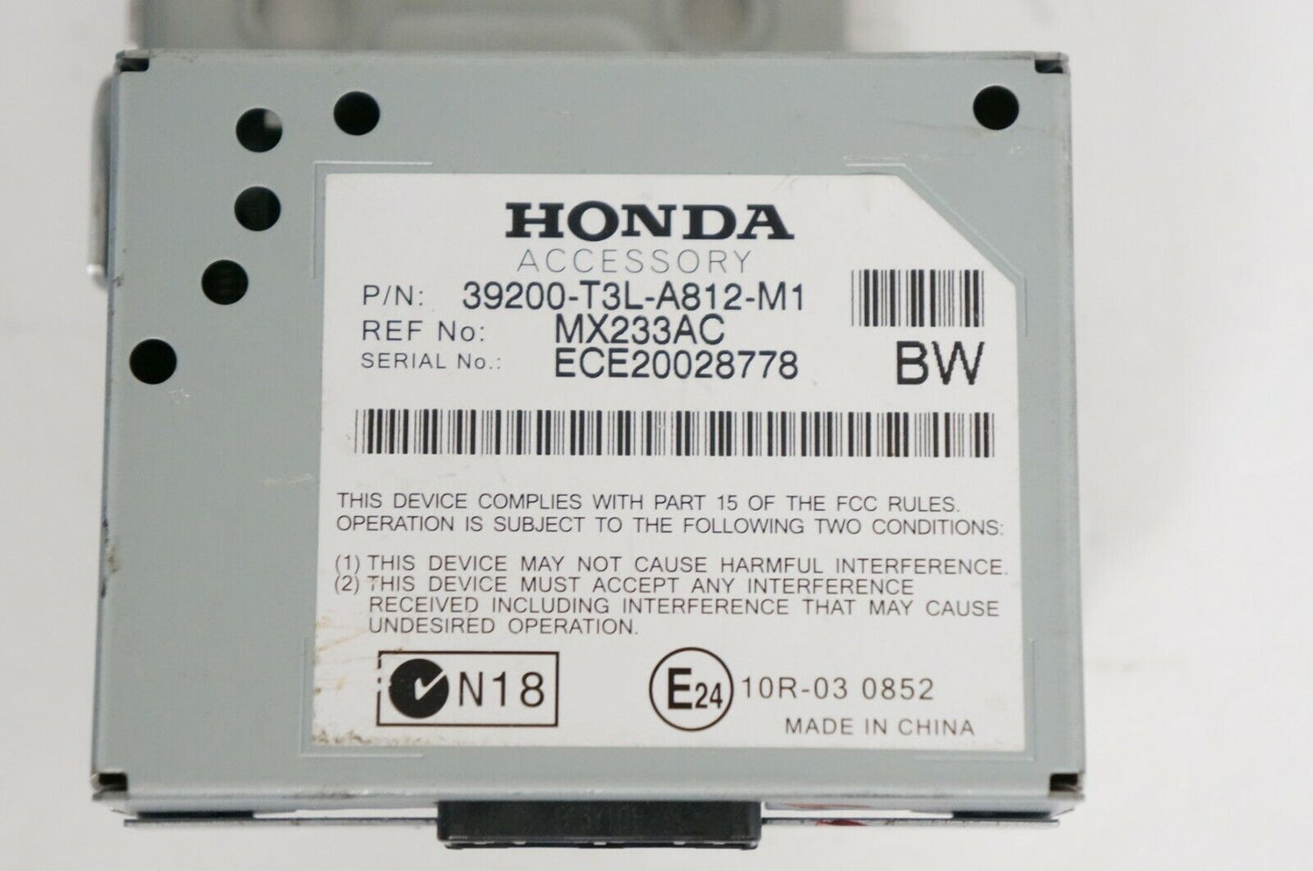 2013-2015 Honda Accord Factory Antenna Control Module 39200-T3L-A812-M1 OEM - Alshned Auto Parts