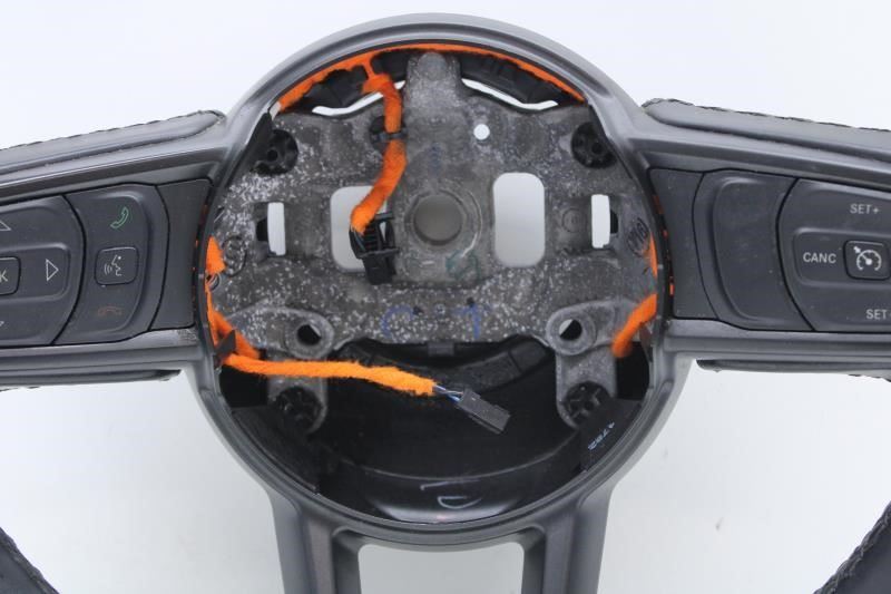 2020-23 Jeep Gladiator Steering Wheel Leather w/ Control Buttons 6CB581X7AE OEM - Alshned Auto Parts