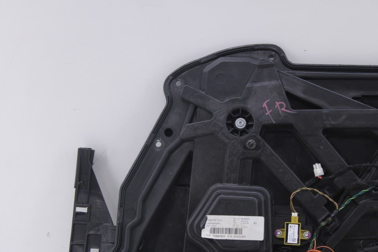 2008-20 Dodge Grand Caravan SXT FR RH Door Window Regulator w/ Carrier and Motor2