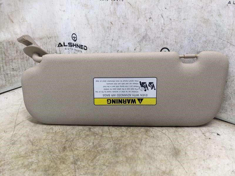 2014-2016 Hyundai Elantra Right Passenger Sun Visor w Mirror 85202-3X070-TX OEM - Alshned Auto Parts