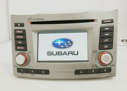 2012-2013 Subaru Legacy CD MP3 WMA Player FM AM Radio PE627U1 OEM 86201AJ62A - Alshned Auto Parts
