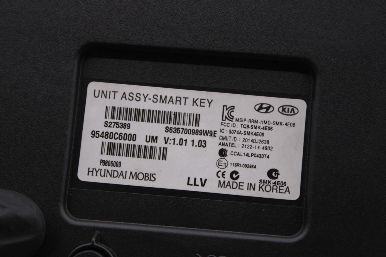2015-2018 Kia Sorento EX Smart Keyless Entry Control Module 95480-C6000 OEM - Alshned Auto Parts