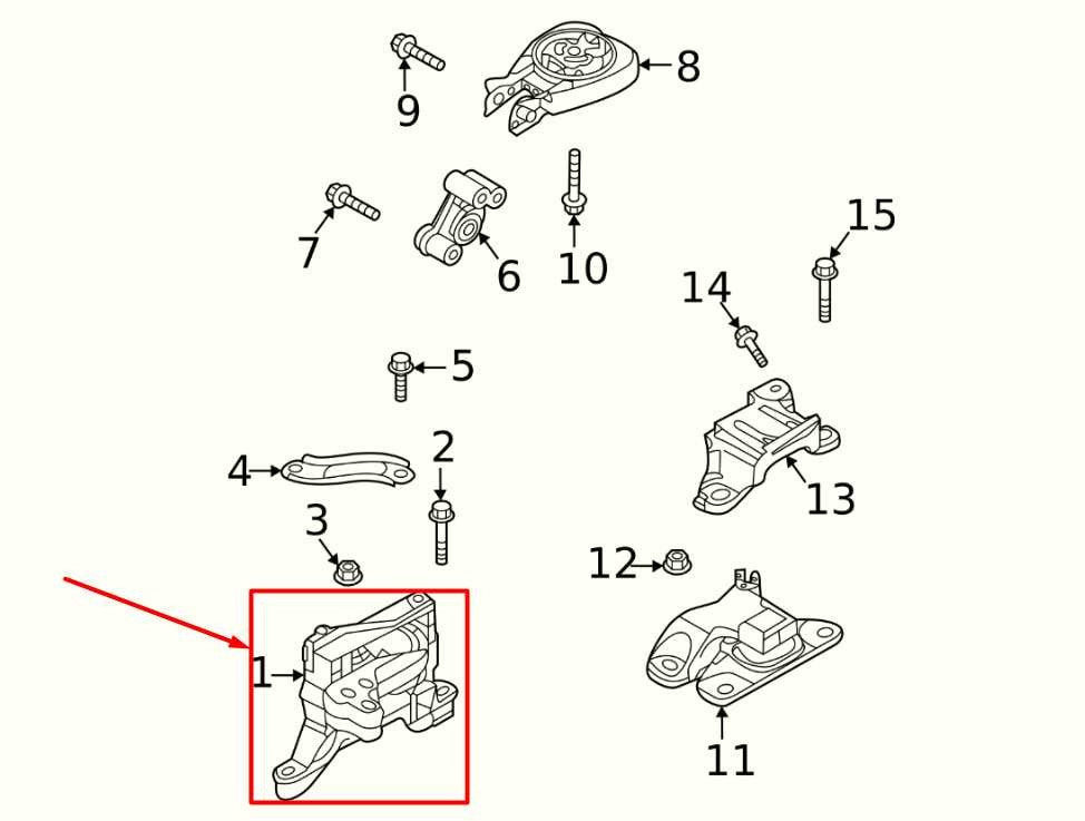 20232025 Mazda CX30 2.5 S 2.5L AWD Front Right Engine Support Mount Bracket - Alshned Auto Parts