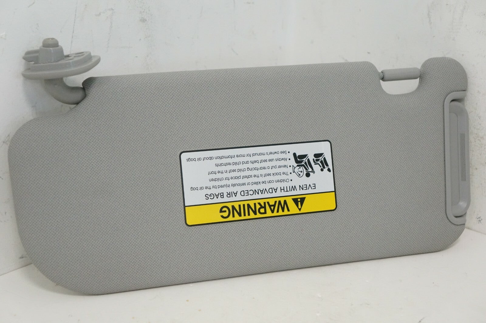 2010-15 Hyundai Tucson Right Passenger Sun Visor Gray 85220-2S080-OM OEM - Alshned Auto Parts