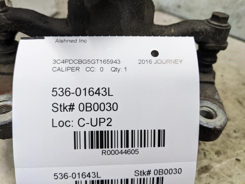 2012-2018 Dodge Journey Rear Left Side Disc Brake Caliper 68159525AA OEM - Alshned Auto Parts