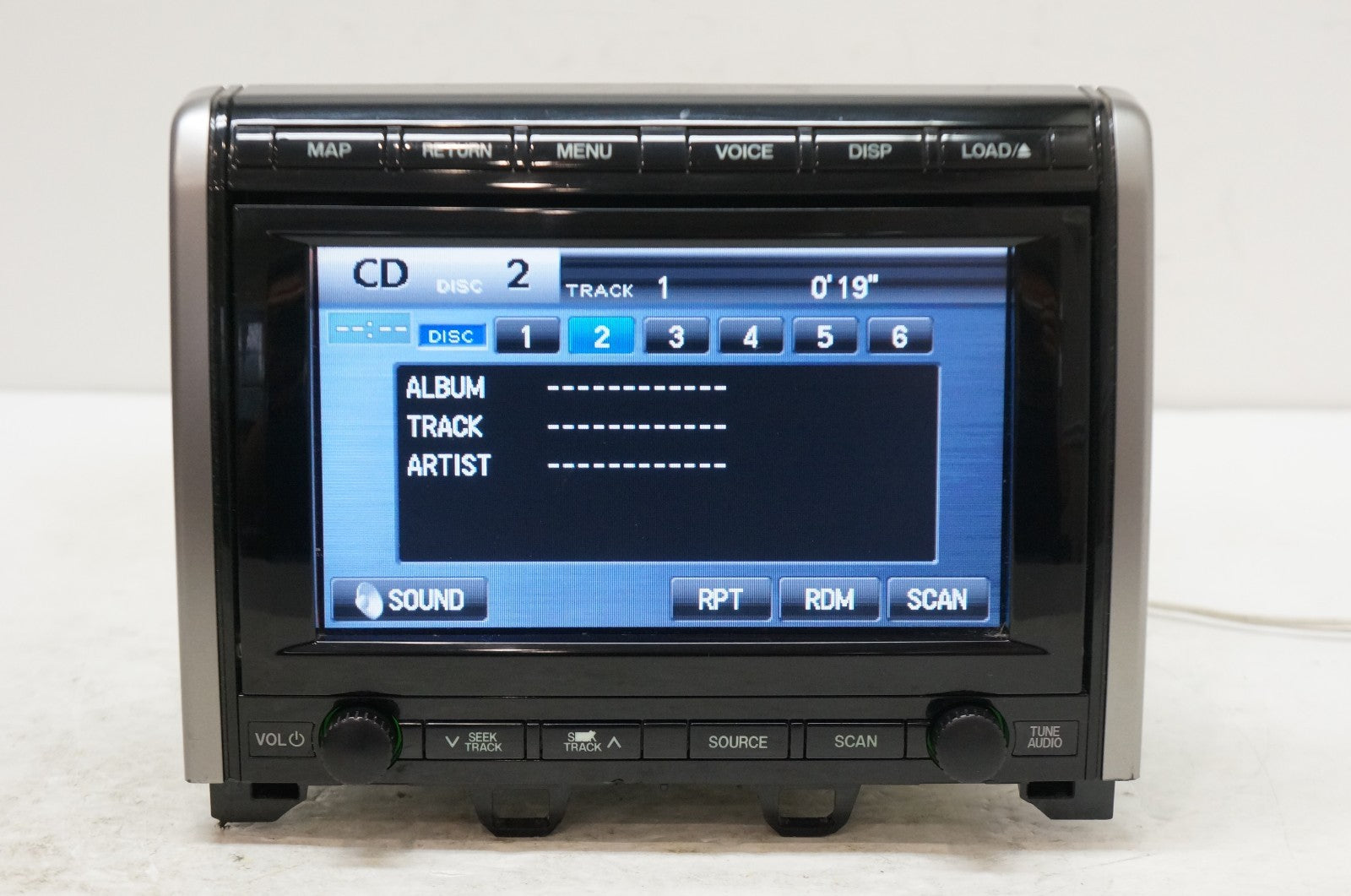 08-10 Mazda 5 GPS Navigation Touch Screen Display 6 CD Radio OEM CD83 66 DV0A - Alshned Auto Parts