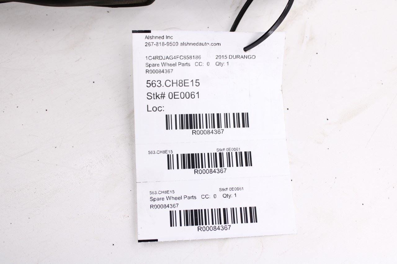 2011-2026 Dodge Durango SXT Rear Floor Pan Spare Tire Shield Panel 68036120AD11