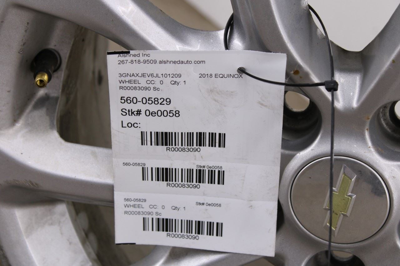 2018-21 Chevrolet Equinox LT Aluminum Wheel R17x7J 5 Split Spoke 23206514 *ReaD*10