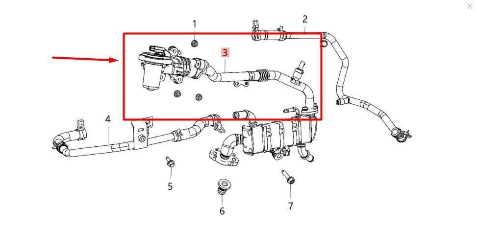 20-24 Jeep Gladiator 3.6L EGR Exhaust Gas Recirculation Valve and Pipe 5281420AI - Alshned Auto Parts