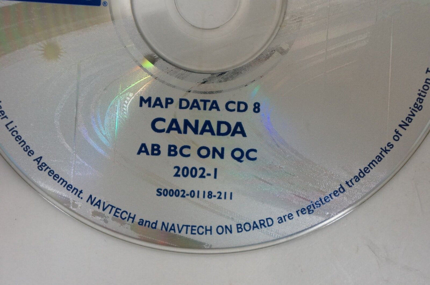 Land Rover / BMW NAVTECH Genuine 2002 Navigation Disc Canada OEM S0002-0118-211 - Alshned Auto Parts