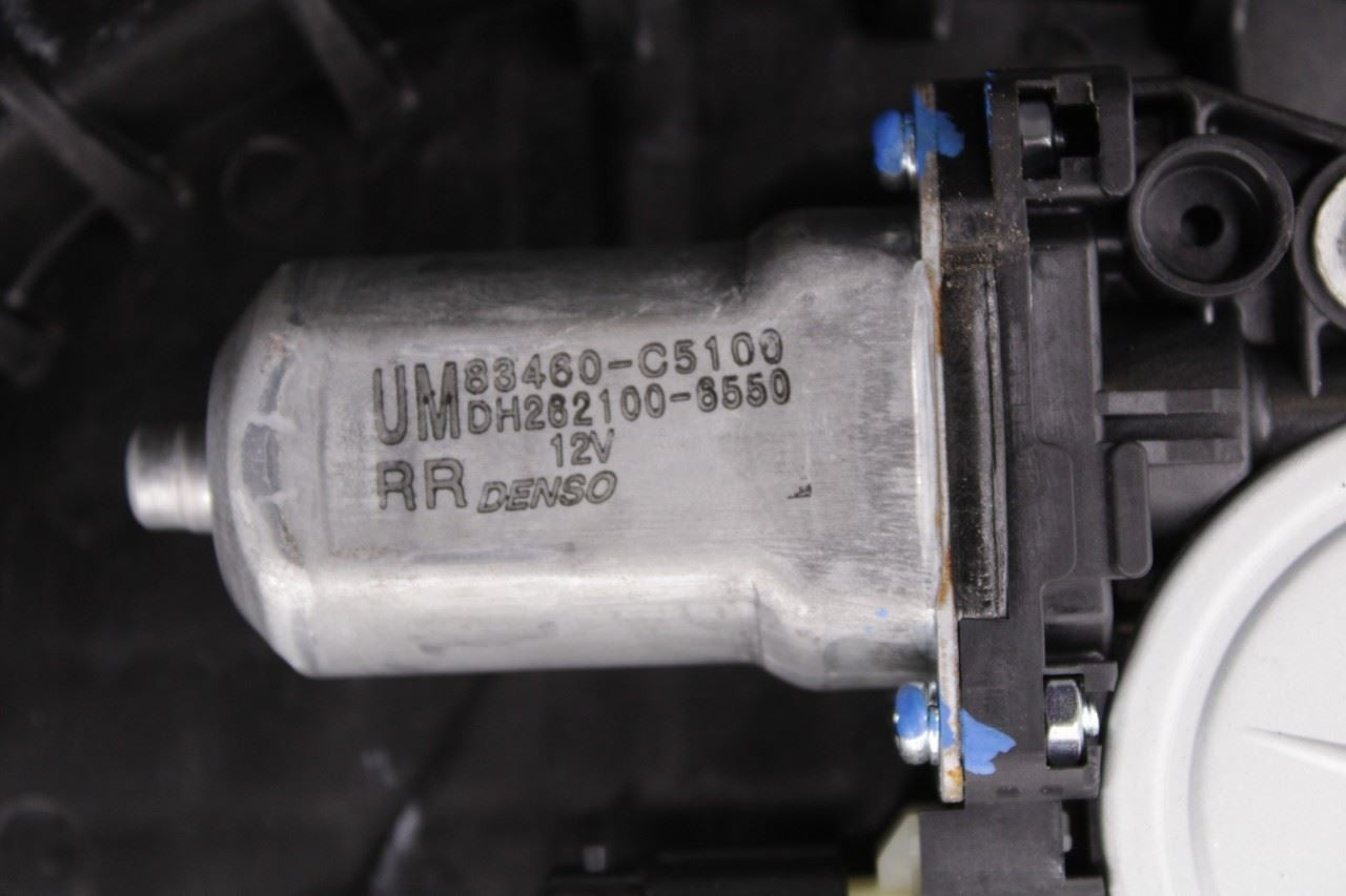 15-20 Kia Sorento EX Rear Right Side Door Window Regulator w/ Carrier and Motor - Alshned Auto Parts