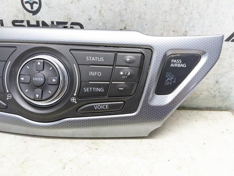 2017-2020 Nissan Pathfinder Audio Navigation Control Panel Switch 28395-9PJ1A - Alshned Auto Parts