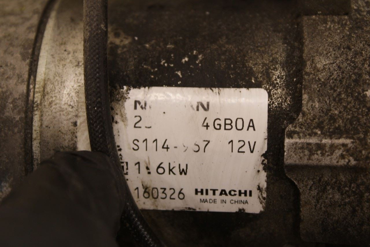 2014-2020 Infiniti Q50 Premium 3.0L Engine Starter Motor 233004GB0A OEM - Alshned Auto Parts