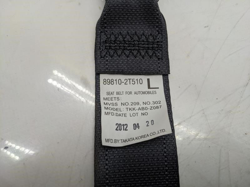 2011-2015 Kia Optima LX 2.4L Rear Driver Left Side 2nd Row Seat Belt Retractor7