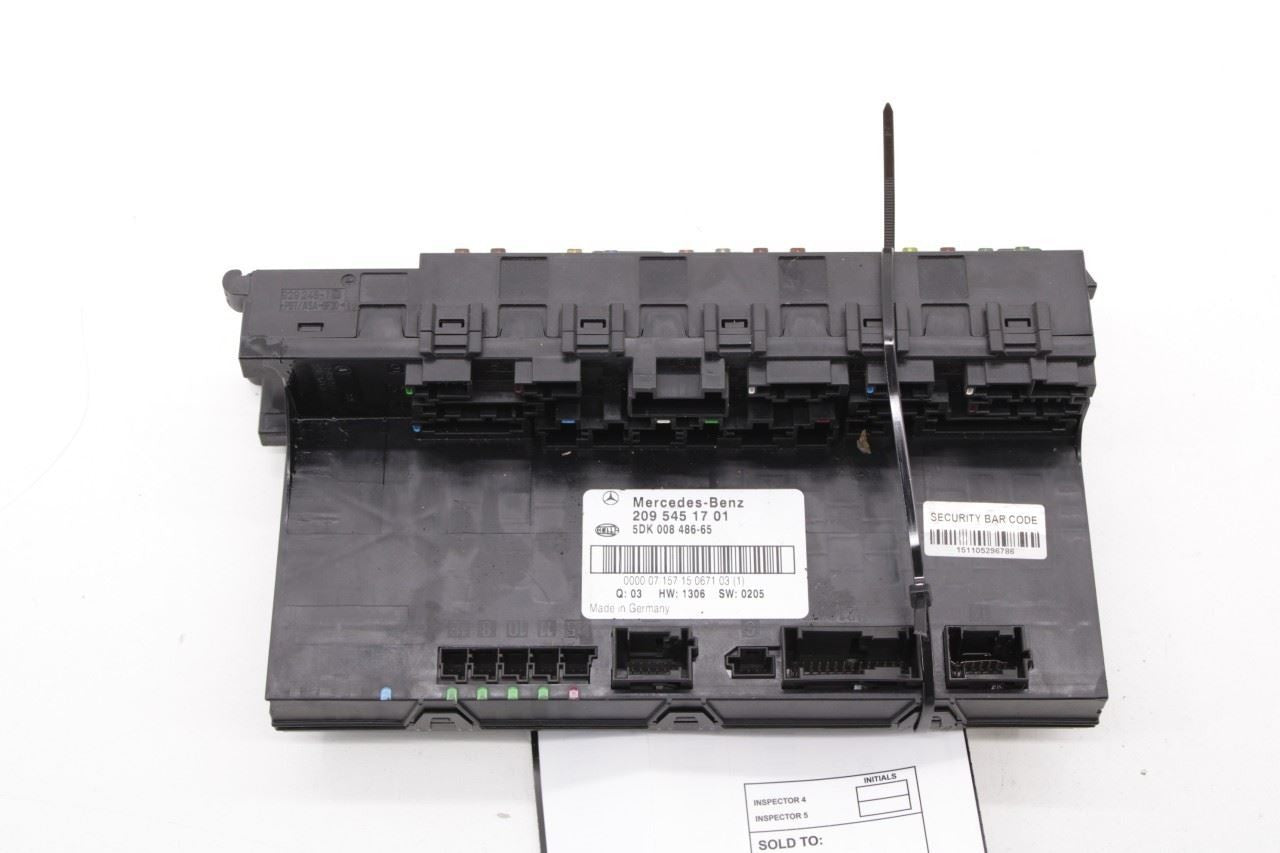 06-09 Mercedes-Benz CLK 350 3.5L RWD Rear SAM Signal Acquisition Module Fuse Box - Alshned Auto Parts