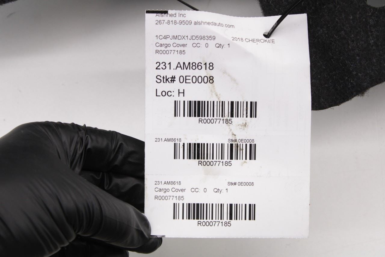 14-18 Jeep Cherokee Limited Trunk Floor Spare Wheel Tire Liner Carpet 68140514AA - Alshned Auto Parts