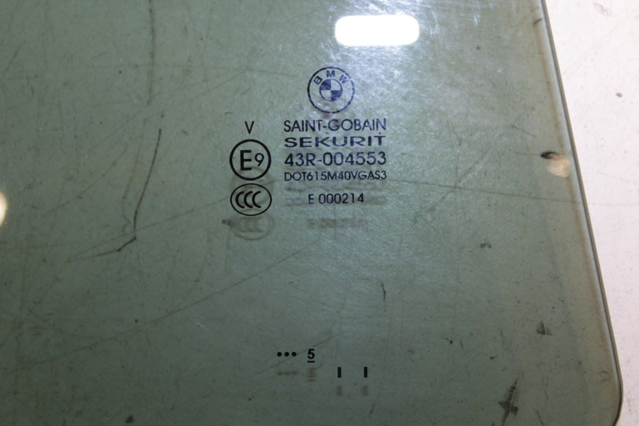20152017 BMW X3 xDrive28i Rear Right Side Door Window Glass 51357391676 OEM - Alshned Auto Parts