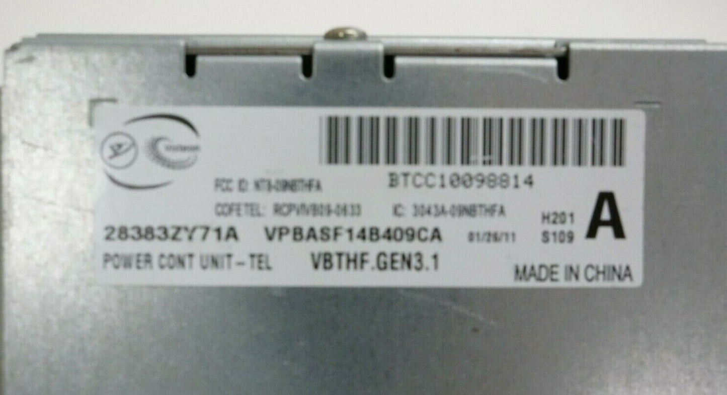 2010-2014 Nissan Altima Bluetooth Phone Control Module OEM 28383ZY71A - Alshned Auto Parts