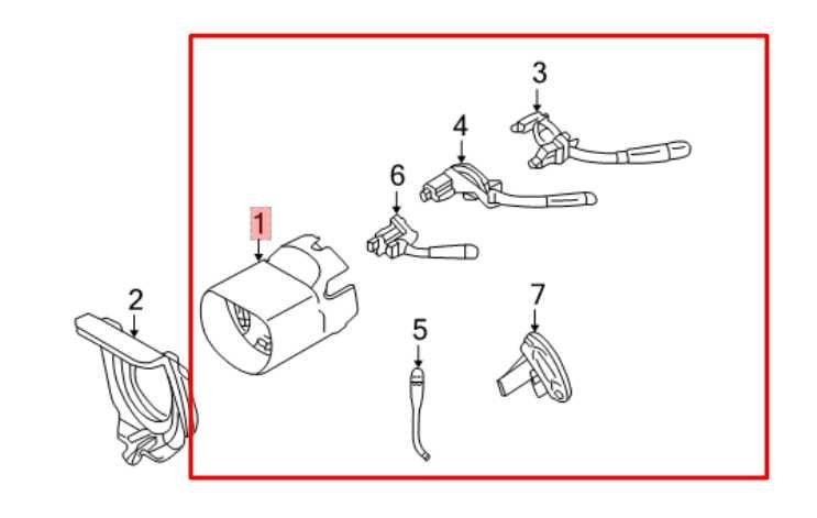 2006-09 Mercedes-Benz CLK 350 RWD Steering Column Light Turn Signal Wiper Switch - Alshned Auto Parts