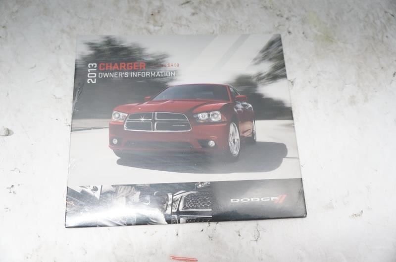 2013 Dodge Charger User's Guide Book with Case - Alshned Auto Parts