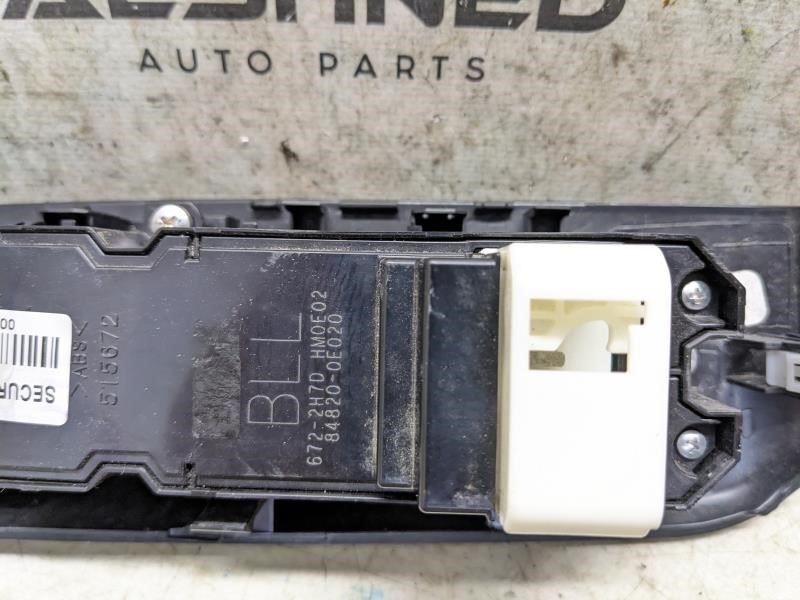 2014-2019 Toyota Highlander Front Left Master Power Window Switch 84820-0E020 - Alshned Auto Parts