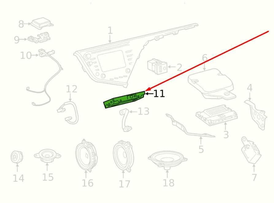 2018-2020 Toyota Camry GPS Navigation Computer Control Module 86840-07051 OEM - Alshned Auto Parts