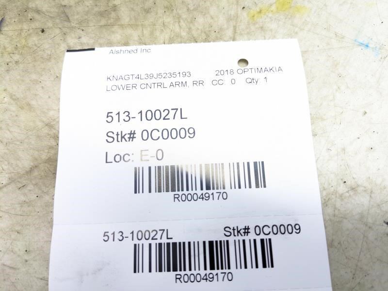 2017-2020 Kia Optima Rear Left Driver Lower Control Trailing Arm 55270-D5200 OEM - Alshned Auto Parts