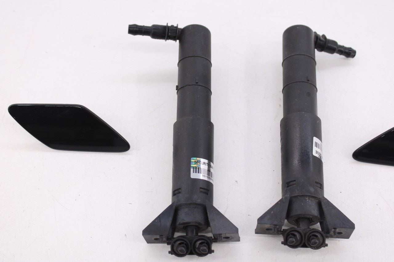2011-18 Porsche Cayenne S Front Right Left Side Headlight Lamp Washer Nozzle Set - Alshned Auto Parts