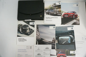 BMW 3 Series 2013 Sedan Owners Manual with Case service and warranty information