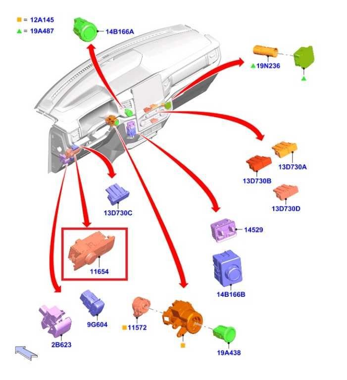 22-2024 Ford Expedition MAX XLT Left Dash Headlight Switch Module LJ6T13D061BGW - Alshned Auto Parts