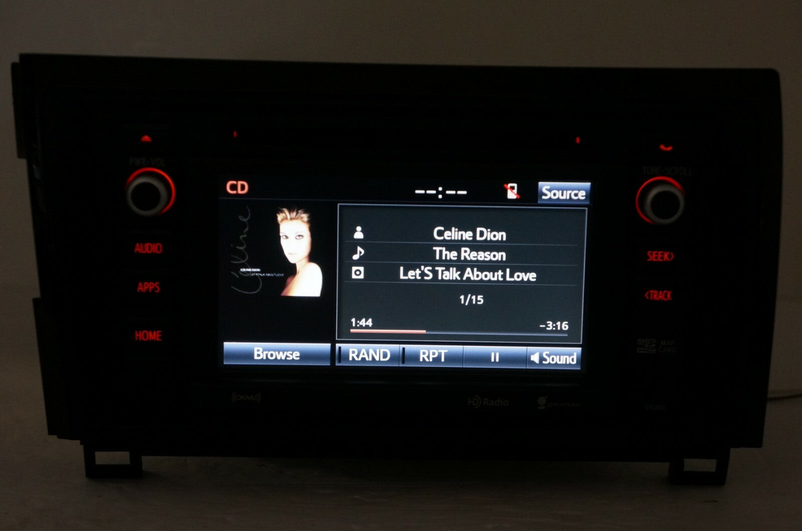 14-18 Toyota Sequoia Navigation Touch Screen Stereo Radio 510400 OEM 86100-0C2921