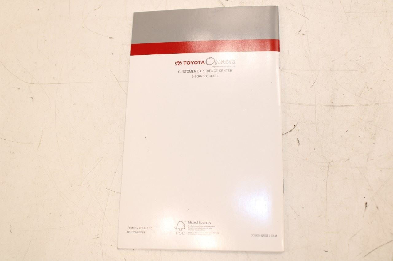 2011 Toyota Camry LE Owners Manual Set OM33897U OEM - Alshned Auto Parts