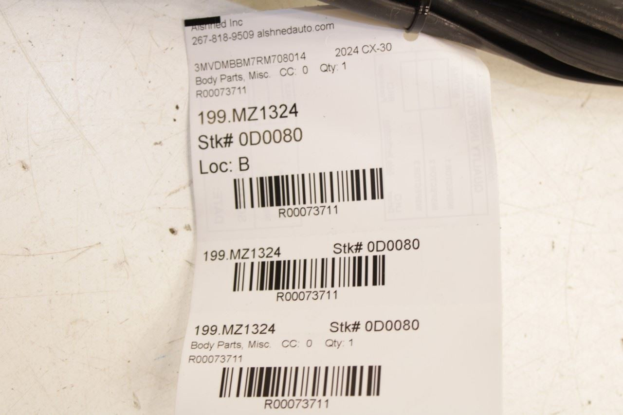 2020-2025 Mazda CX-30 2.5 S Front Left Door Weatherstrip On Body DGH9-68-911 OEM - Alshned Auto Parts