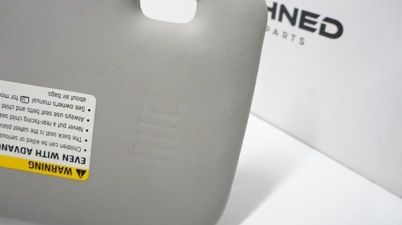 2012-2018 Chevrolet Sonic Passenger Right Sun Visor Gray 42478247 OEM - Alshned Auto Parts
