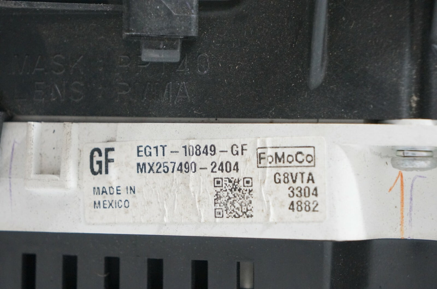 2014 Ford Taurus Speedometer Speedo Instrument Cluster EG1T-10849-GF 60k OEM - Alshned Auto Parts
