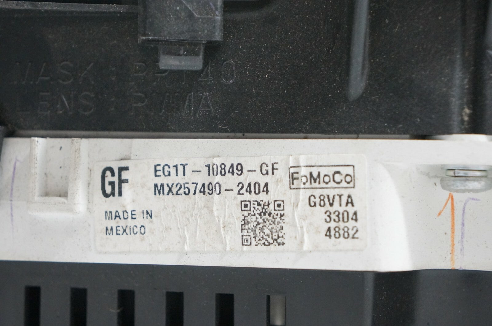 2014 Ford Taurus Speedometer Speedo Instrument Cluster EG1T-10849-GF 60k OEM - Alshned Auto Parts