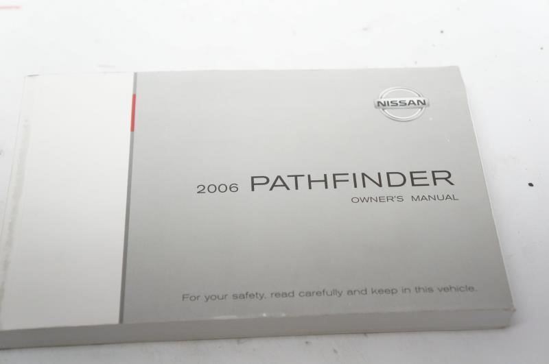 2006 Nissan Pathfinder Owner's Manual Book Set with Case - Alshned Auto Parts