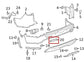 13-23 GMC Acadia SLT-1 Rear Right and Left Driver Side Bumper Reflector 25805313 - Alshned Auto Parts