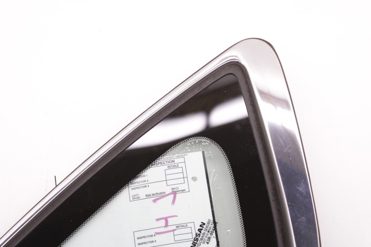 2013-19 Nissan Sentra SL Rear Left Side Quarter Window Glass 833013SG0A *ReaD* - Alshned Auto Parts